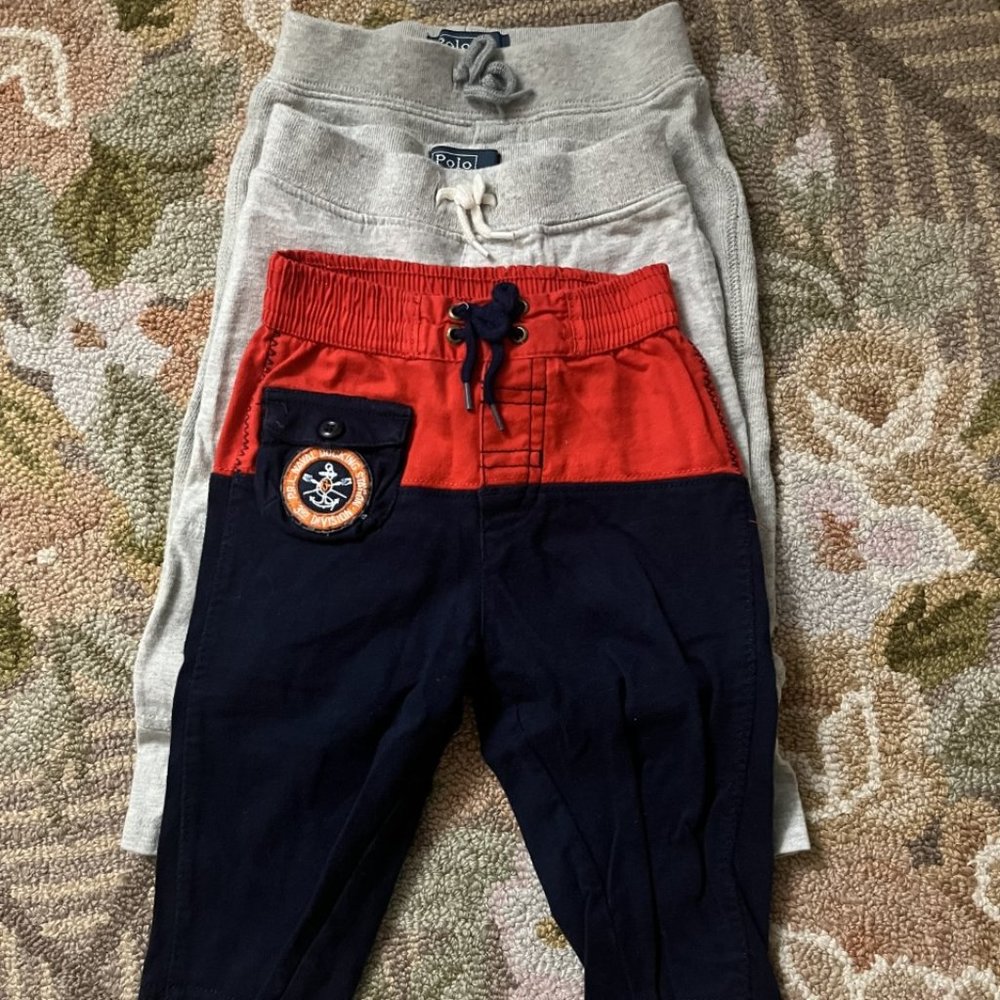 POLO BOYS: 9 month old bottoms